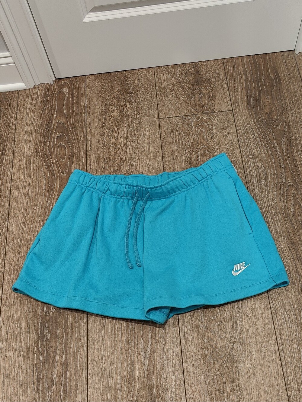 Nike Women's Turquoise Athletic Shorts